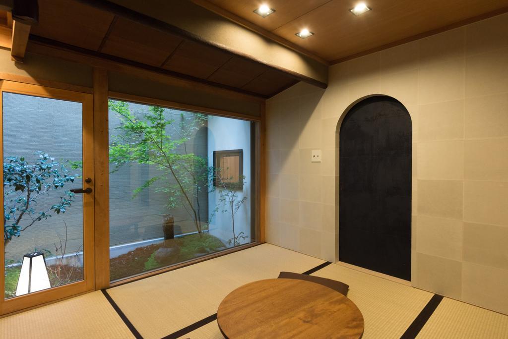 Kakishibu An Machiya House Villa Kyoto Rum bild