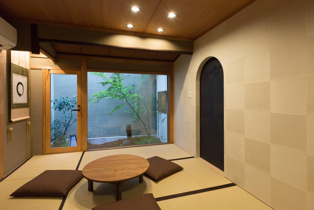 Kakishibu An Machiya House Villa Kyoto Rum bild